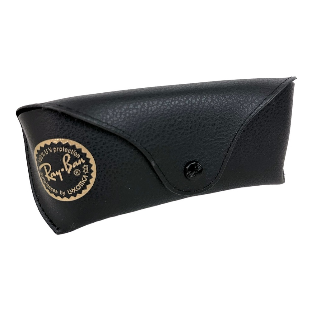 RAY-BAN Soft Sun Glass Case Gold Logo 6Lx2.75x1.75D